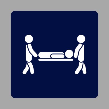 Hasta sedye yuvarlak kare düğme