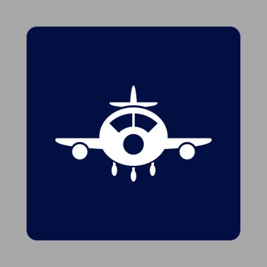 Havacılık yuvarlak kare düğme