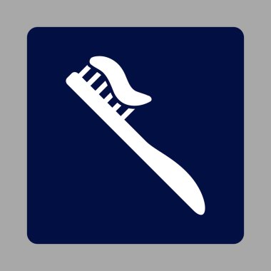 Diş fırçası yuvarlak kare düğme