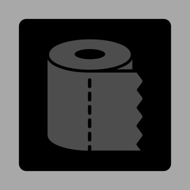 Sıhhi kağıt rulosunun yuvarlak kare düğme