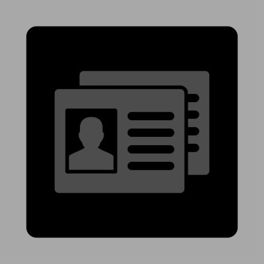 Hastalık hesapları yuvarlak kare düğme