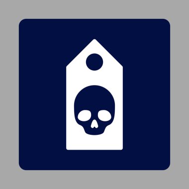 Ölü Kupon Yuvarlak Kare Düğmesi