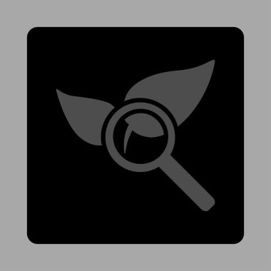 Doğal ilaçlar yuvarlak kare düğmeye keşfetmek