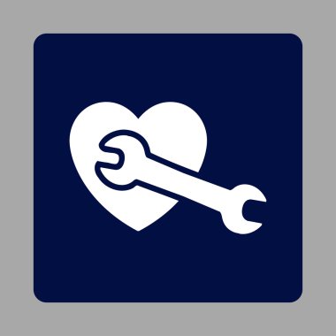 Kalp Cerrahisi Yuvarlak Kare Düğmesi