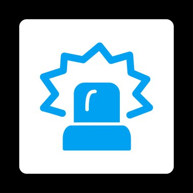 Sirene yuvarlak kare düğme