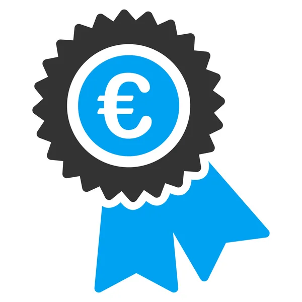 Icône de garantie Euro — Image vectorielle