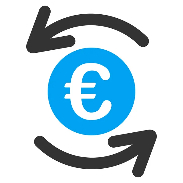 Uppdatera Euro balans ikonen — Stock vektor