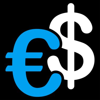 Euro dolar para birimi simgesi