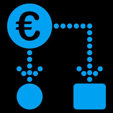 Euro akış şeması simgesi