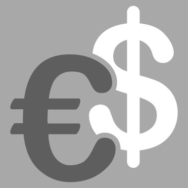 Euro dolar para birimi simgesi