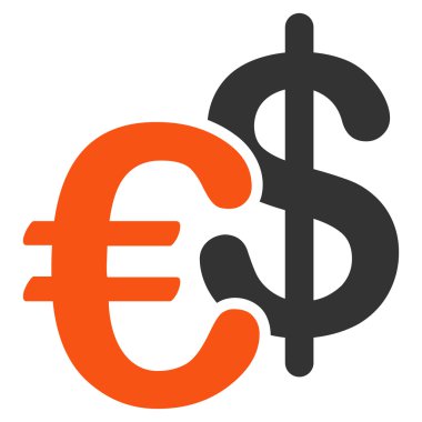 Euro dolar para birimi simgesi