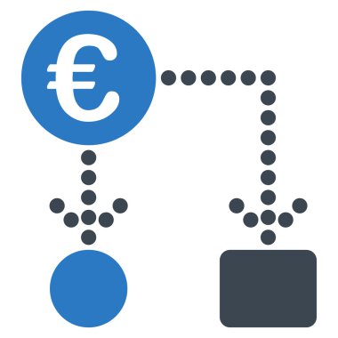 Euro akış şeması simgesi