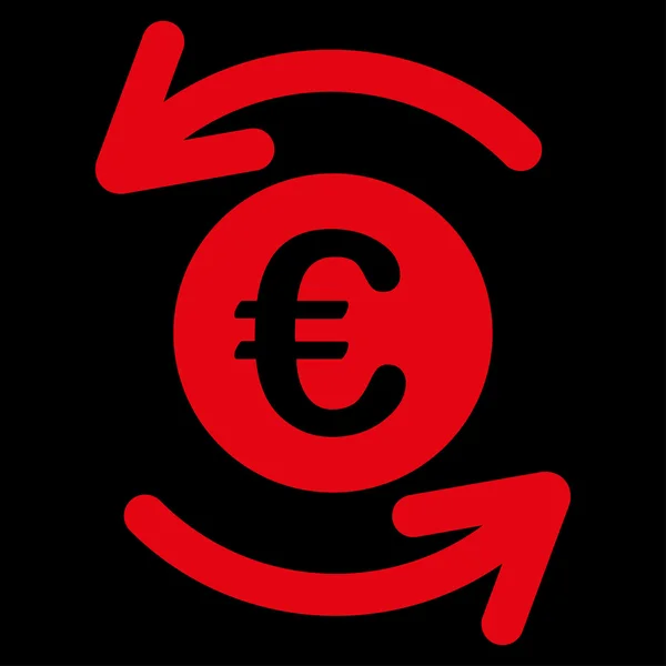 Obnovit ikonu vyvážení Euro — Stockový vektor