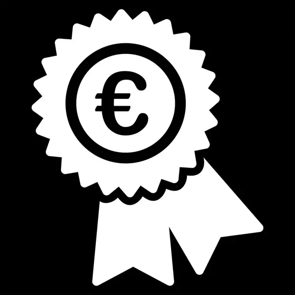Euron garanti ikonen — Stock vektor