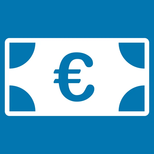 Euro Banknote Icon — Stock Vector