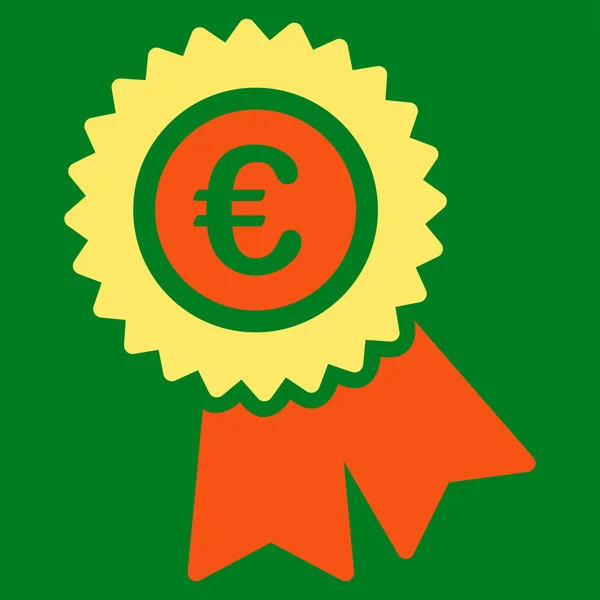 Euro-Garantie-Symbol — Stockvektor