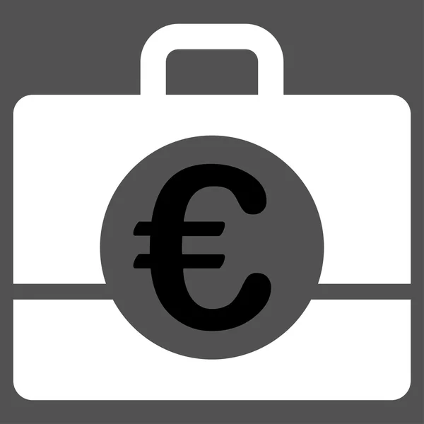 Icône Euro Comptabilité — Image vectorielle