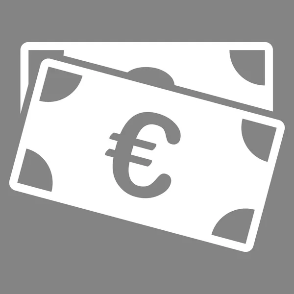 Icône Billets en euros — Image vectorielle