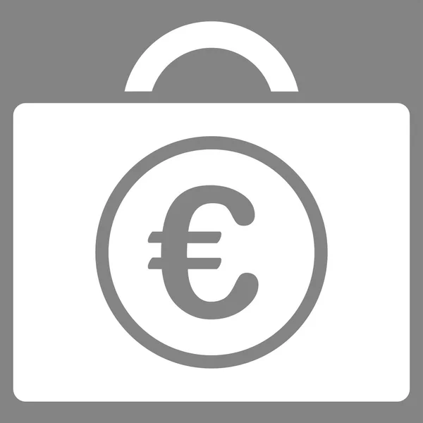 Ícone da escrituração do euro — Vetor de Stock