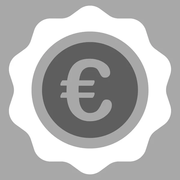 Icône Sceau de qualité Euro — Image vectorielle