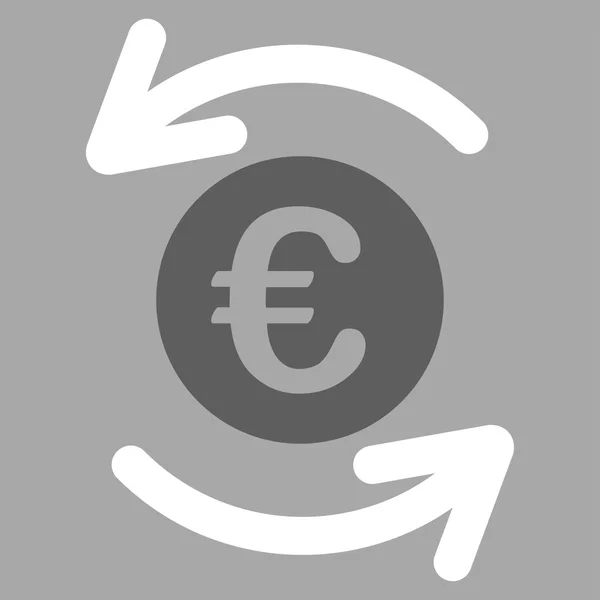 Rafraîchir Euro Balance Icône — Image vectorielle