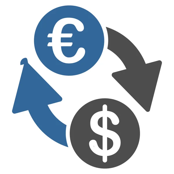 Munten Exchange pictogram — Stockvector