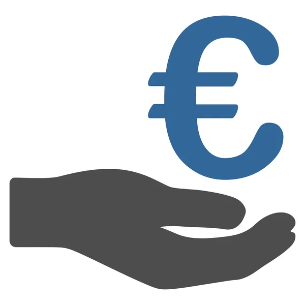 Euro Donation Icon — Stock Vector