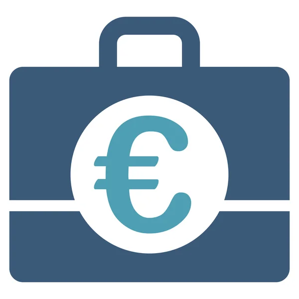 Euro Accounting Icon — Stock Vector