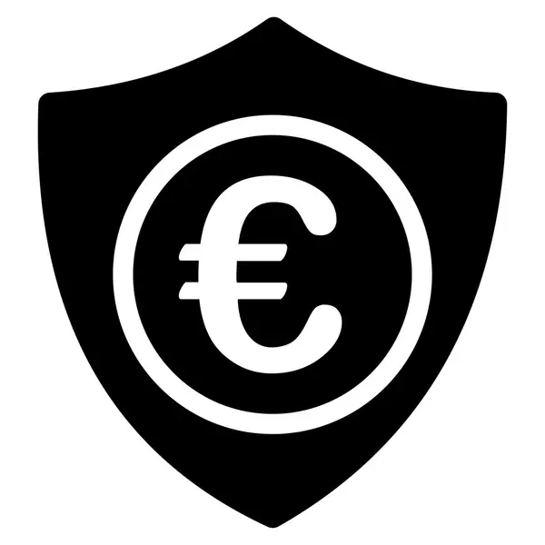 Euro Protection Icon — Stock Vector