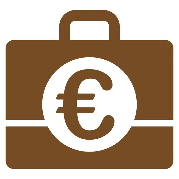 Euro Accounting pictogram — Stockvector