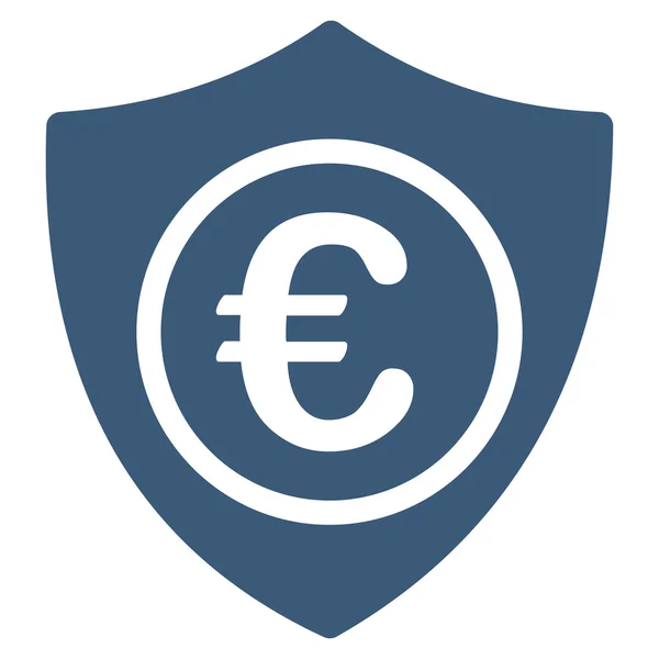 Icono de protección del euro — Archivo Imágenes Vectoriales