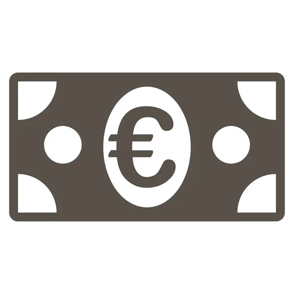 Значок евробанкноты — стоковый вектор