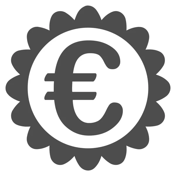 Icona di qualità Euro — Vettoriale Stock