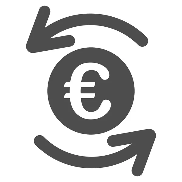Actualizar icono de saldo en euros — Vector de stock