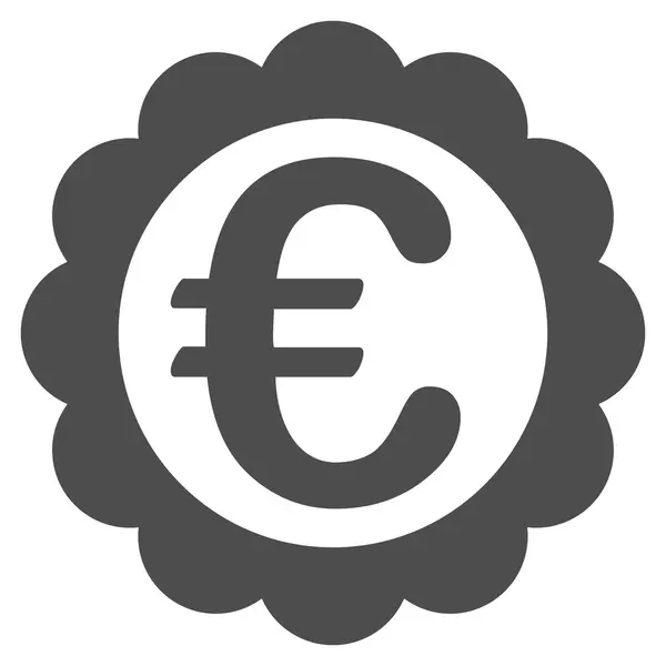 Icona francobolli di qualità Euro — Vettoriale Stock