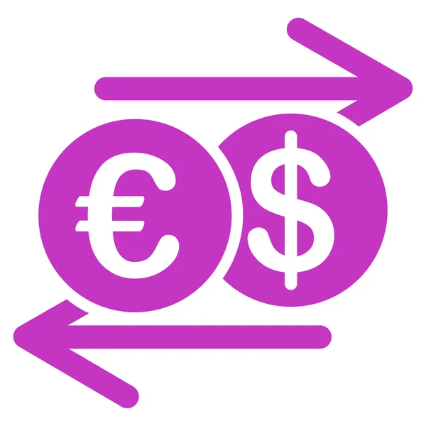 Ikona výměny měny — Stockový vektor