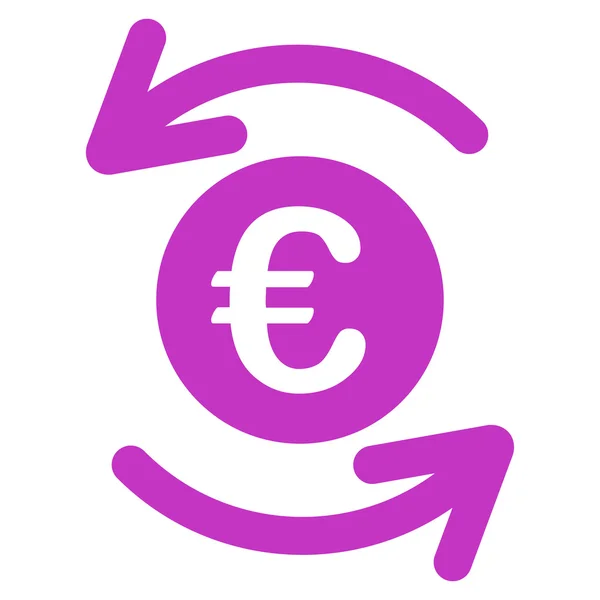 Ανανεώσετε το εικονίδιο ισορροπία ευρώ — Διανυσματικό Αρχείο