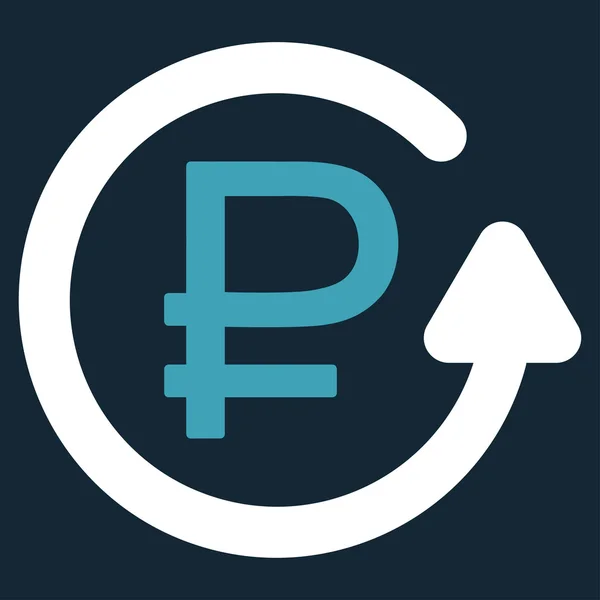 Reouble Chargeback Icon — стоковый вектор