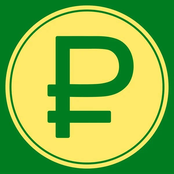 Ruble monety ikona — Wektor stockowy