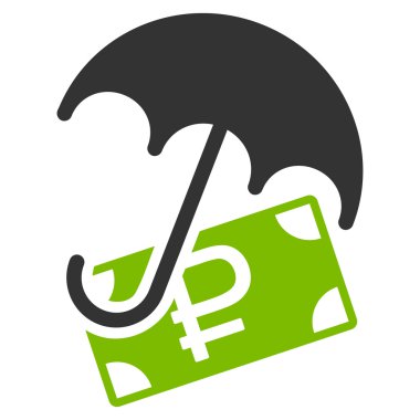 Rublesi Finansal güvenlik simgesi