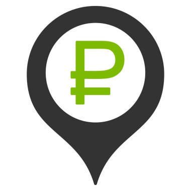 Rublesi banka işareti simgesi