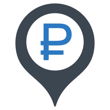 Rublesi banka işareti simgesi