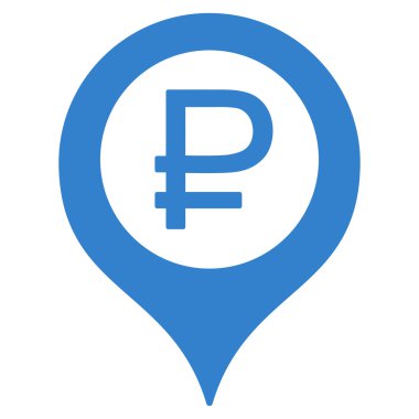 Rublesi banka işareti simgesi