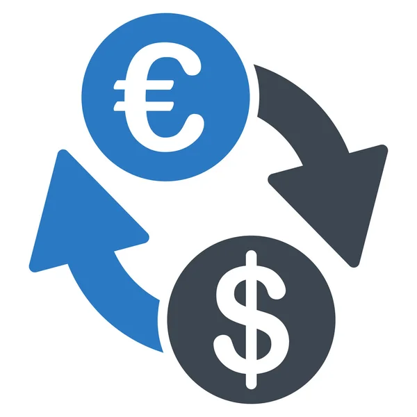 Munten Exchange pictogram — Stockvector