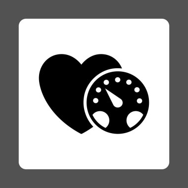 Kan basıncı ölçer Yuvarlak Kare Düğmesi