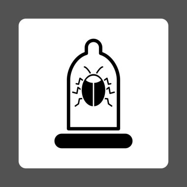 Böcek Koruma Yuvarlak Kare Düğmesi