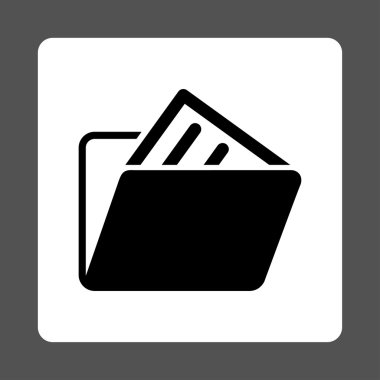 File Archive Rounded Square Button