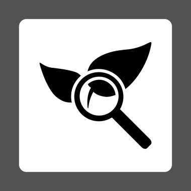 Doğal ilaçlar yuvarlak kare düğmeye keşfetmek