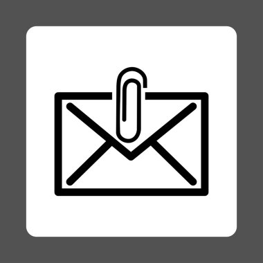 Posta eki yuvarlak kare düğme