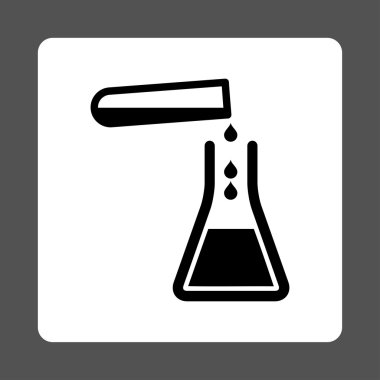 Sıvı transfüzyonu yuvarlak kare düğme